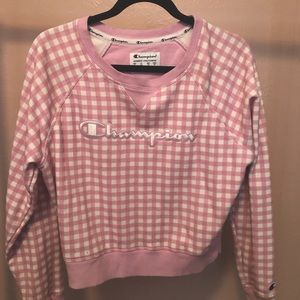 Champion pink pull over